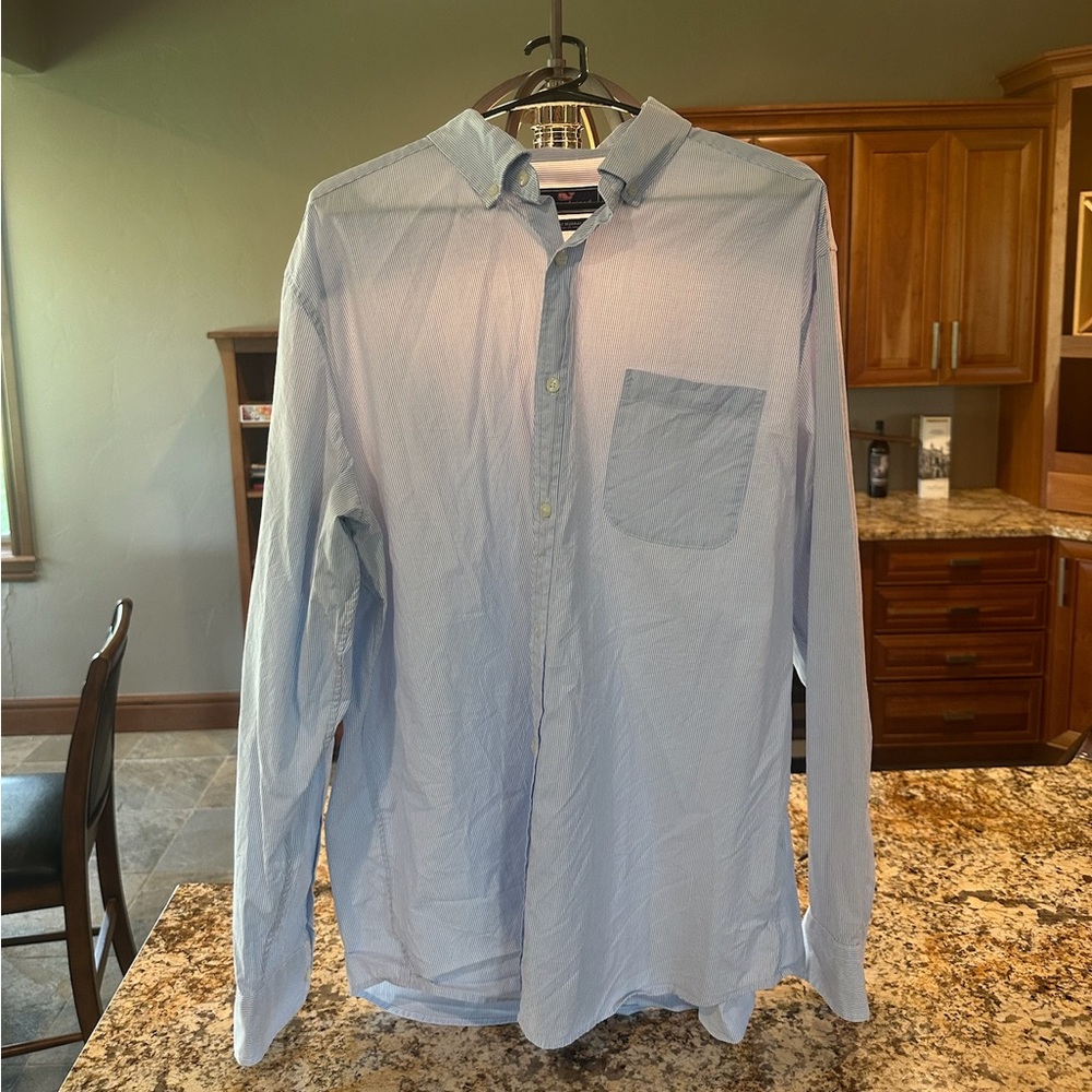 Vineyard Vines Men’s Long Sleeve Button- Down Shirt
